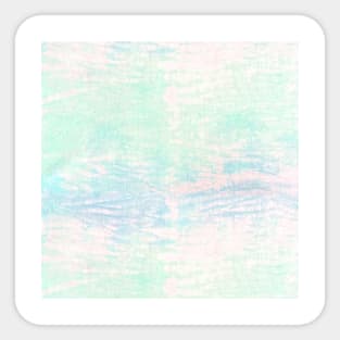 Green and Blue Soft Shibori Sticker